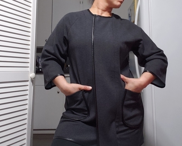 Anthropologie Cartonnier Jacket, Color dark gray, Size XS - Picture 13 of 16